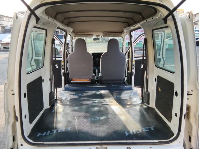 ハイゼットカーゴ スペシャルクリーン　レンタカーアップ　４ナンバー商用バン　ＥＴＣ　ラジオ　ライトレベライザー　両側スライドドア　エアコン　パワーステアリング　ダブルエアバック（8枚目）