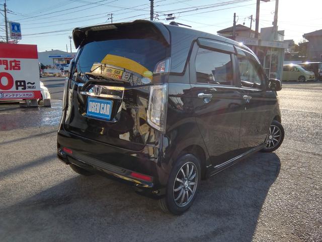 Ｎ－ＷＧＮカスタム Ｇ・ターボパッケージ　走行６８６２０ＫＭ　バックカメラ　Ｂｌｕｅｔｏｏｔｈ　ワンセグＴＶ　ＣＤ再生　パドルシフト　オートＨＩＤライト　フォグランプ　電動格納ミラー　アイドリングストップ　横滑り防止　１４インチＡＷ（6枚目）