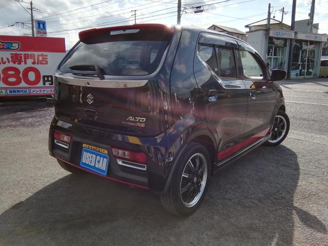 アルトターボＲＳ ベースグレード　ワンオーナー　バックカメラ　Ｂｌｕｅｔｏｏｔｈ　パドルシフト　衝突軽減ブレーキ　横滑り防止　アイドリングストップ　オートＨＩＤライト　フォグ　電動格納ミラー　ＥＴＣ　ドラレコ　１５インチアルミホイール（23枚目）