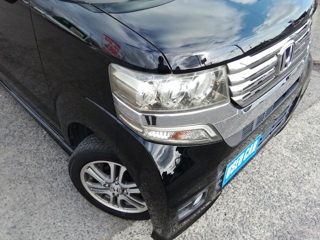 Ｎ－ＢＯＸカスタム Ｇ・Ｌパッケージ　両側スライド左側電動　ＳＤナビ　フルセグＴＶ　Ｂｌｕｅｔｏｏｔｈ　ＣＤ／ＤＶＤ再生　オートＨＩＤライト　フォグランプ　電動格納ミラー　アイドリングストップ　横滑り防止　１４インチＡＷ　プッシュスタート（32枚目）