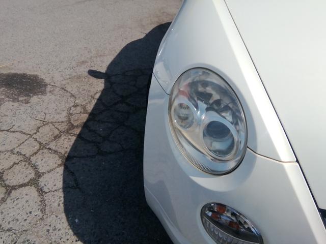 コペン アクティブトップ　ＳＤナビ　フルセグＴＶ　ＣＤ再生　両席ヒーター付赤革シート　ＭＯＭＯステアリング　フォグランプ　社外１６インチアルミホイール　ＥＴＣ　キーレス　ターボ　タイミングチェーン　エアコン　ＰＳ　ＰＷ　ＡＢＳ（3枚目）