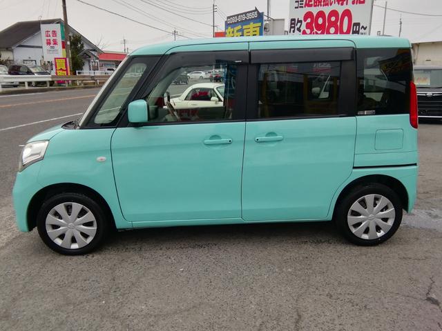 スペーシア Ｘ　両側スライド左側電動　ＳＤナビ　ＣＤ／ＤＶＤ再生　アイドリングストップ　運転席シートヒーター　ライトレベライザー　電動格納ミラー　プッシュスタート　スマートキー　オートエアコン　ＰＳ　ＰＷ　ＡＢＳ（7枚目）