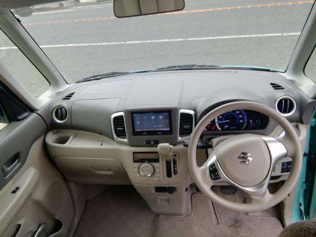 スペーシア Ｘ　両側スライド左側電動　ＳＤナビ　ＣＤ／ＤＶＤ再生　アイドリングストップ　運転席シートヒーター　ライトレベライザー　電動格納ミラー　プッシュスタート　スマートキー　オートエアコン　ＰＳ　ＰＷ　ＡＢＳ（9枚目）