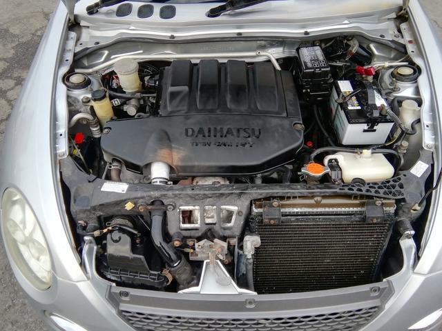 コペン アクティブトップ 両席ヒーター付赤革シート MOMOステアリング CD再生 ラジオ フォグランプ 14インチアルミホイール キーレス ターボ タイミングチェーン エアコン パワーステアリング パワーウィンドウ ABS(24枚目)