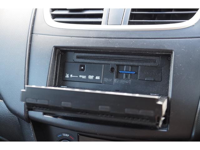 スイフト ＲＳ　車検整備２年付き・純正フルエアロ・ナビ・ワンセグＴＶ・ＣＤ／ＤＶＤビデオ再生・ＥＴＣ・社外ＨＫＳマフラー・スマートキー・プッシュスタート・ドライブレコーダー・オートエアコン・純正アルミホイール（22枚目）