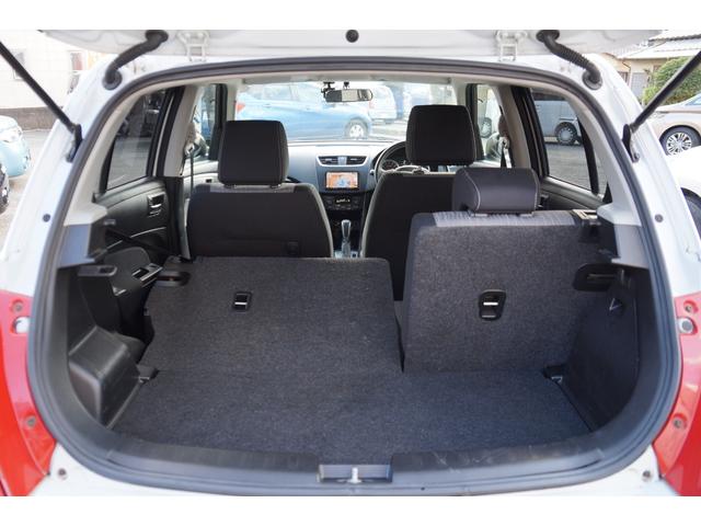 スイフト ＲＳ　車検整備２年付き・純正フルエアロ・ナビ・ワンセグＴＶ・ＣＤ／ＤＶＤビデオ再生・ＥＴＣ・社外ＨＫＳマフラー・スマートキー・プッシュスタート・ドライブレコーダー・オートエアコン・純正アルミホイール（28枚目）