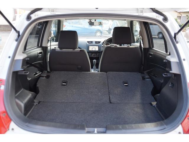 スイフト ＲＳ　車検整備２年付き・純正フルエアロ・ナビ・ワンセグＴＶ・ＣＤ／ＤＶＤビデオ再生・ＥＴＣ・社外ＨＫＳマフラー・スマートキー・プッシュスタート・ドライブレコーダー・オートエアコン・純正アルミホイール（29枚目）