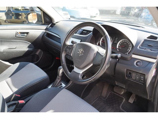 スイフト ＲＳ　車検整備２年付き・純正フルエアロ・ナビ・ワンセグＴＶ・ＣＤ／ＤＶＤビデオ再生・ＥＴＣ・社外ＨＫＳマフラー・スマートキー・プッシュスタート・ドライブレコーダー・オートエアコン・純正アルミホイール（35枚目）