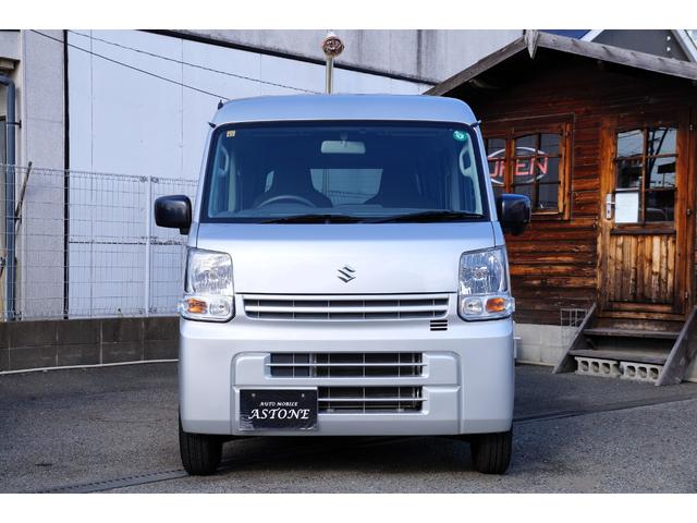 エブリイ ＰＡリミテッド　車検整備２年付・レンタＵＰ・キーレス・ナビ・Ｂｌｕｅｔｏｏｔｈオーディオ・ＣＤ／ＤＶＤビデオ・Ｂカメラ・ＥＴＣ・プライバシーガラス・エアコン・パワステ・４速オートマ・両側スライドドア・可倒式リアシート（8枚目）