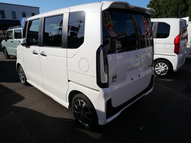 Ｎ－ＢＯＸカスタム ベースグレード　届出済未使用車　ホンダセンシング　Ｈｏｎｄａ　ＣＯＮＮＥＣＴ　ｆｏｒ　Ｇａｔｈｅｒｓ＋ナビ装着用スペシャルパッケージ　片側電動スライドドア　スマートキー　プッシュスターター　ＬＥＤヘッドライト（24枚目）