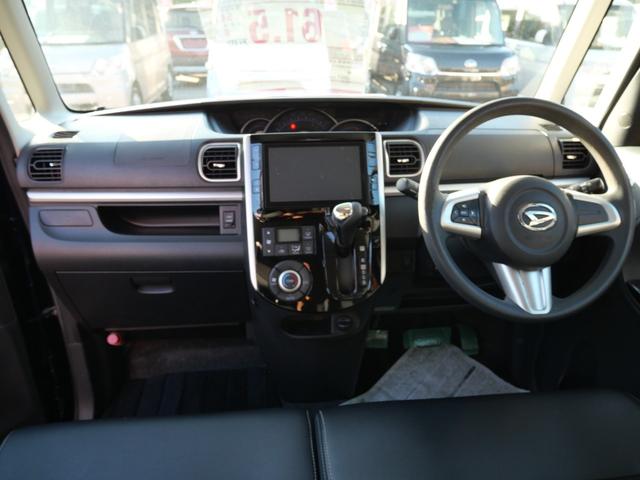 タント カスタムX トップエディションSA 片側電動スライドドア ナビ地デジTV スマートキー ETC プッシュスターター 電動格納ドアミラー ベンチシート LEDヘッドライト 衝突軽減ブレーキ アイドリングストップ 横滑り防止装置(2枚目)