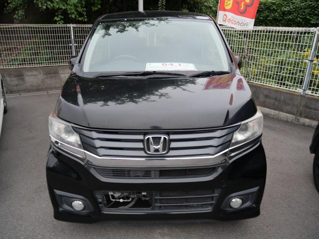 N-WGNカスタム G アイドリングストップ 純正ナビ スマートキー プッシュスターター オートエアコン 電動格納ドアミラー ベンチシート HIDヘッドライト 純正アルミホイール(18枚目)