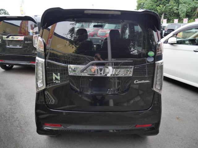 N-WGNカスタム G アイドリングストップ 純正ナビ スマートキー プッシュスターター オートエアコン 電動格納ドアミラー ベンチシート HIDヘッドライト 純正アルミホイール(21枚目)