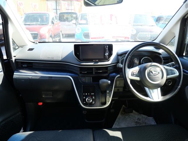 ムーヴ カスタム　ＲＳ　ハイパーＳＡ　衝突軽減ブレーキ　アイドリングストップ　横滑り防止装置　純正ナビ　バックカメラ　ＥＴＣ　スマートキー　プッシュスターター　ＬＥＤヘッドライト　純正エアロ　アルミ（2枚目）