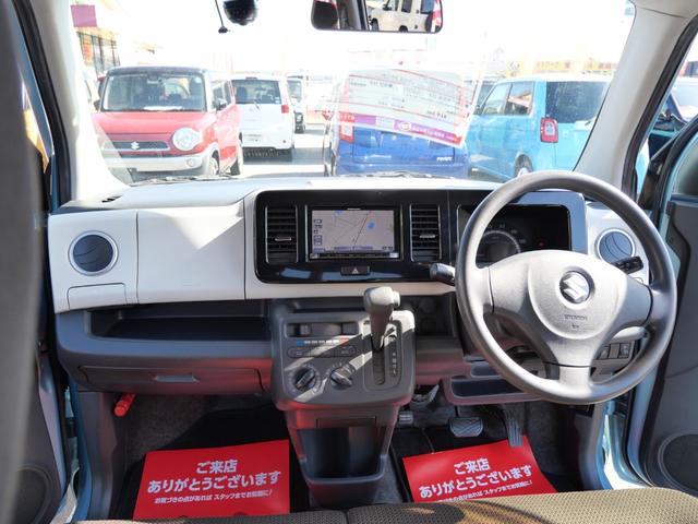 ＭＲワゴン Ｌ　ナビ　ＥＴＣ　スマートキー　プッシュスターター　電動格納ドアミラー　ベンチシート　ＡＢＳ　運転席助手席エアバック（2枚目）