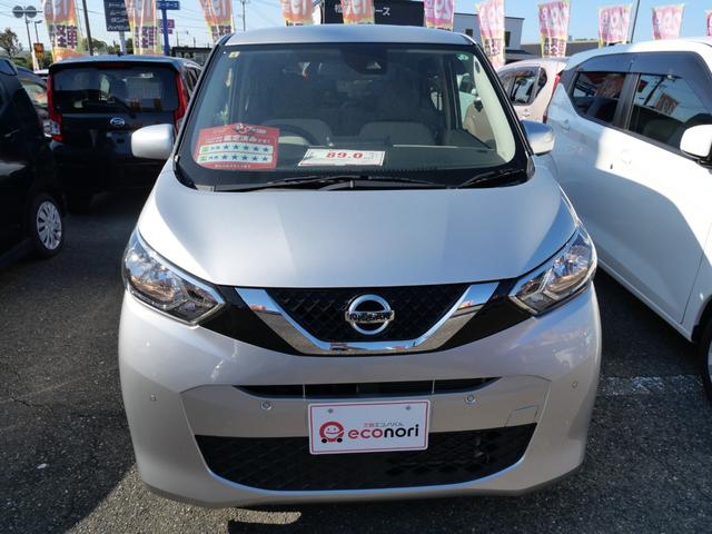 デイズ Ｘ　衝突軽減ブレーキ　クリアランスソナー　スマートキー　プッシュスターター　電動格納ドアミラー　ベンチシート　オートエアコン　純正アルミホイール（20枚目）