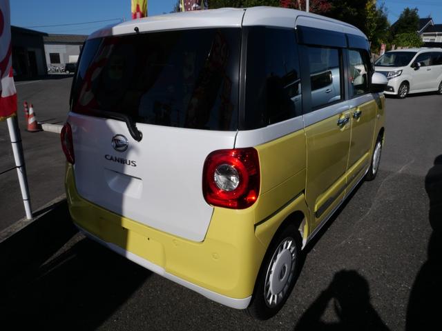 ムーヴキャンバス ストライプスG 両側電動スライドドア ナビ バックカメラ スマートキー プッシュスターター オートライト LEDヘッドライト 衝突軽減ブレーキ アイドリングストップ 横滑り防止装置 クリアランスソナー(28枚目)