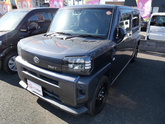 タフト X LEDヘッドライト ガラスルーフ スマートキー プッシュスターター オートライト 電動格納ドアミラー 衝突軽減ブレーキ クリアランスソナー 横滑り防止装置 アイドリングストップ(21枚目)