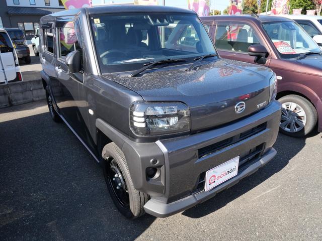 タフト X LEDヘッドライト ガラスルーフ スマートキー プッシュスターター オートライト 電動格納ドアミラー 衝突軽減ブレーキ クリアランスソナー 横滑り防止装置 アイドリングストップ(24枚目)