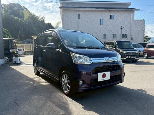 ムーヴ カスタム Xリミテッド CDナビ バックカメラ TV スマートキー アルミホイール(4枚目)