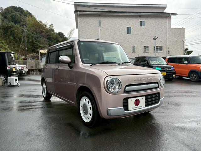 アルトラパンショコラ X SDナビ Bluetooth バックカメラ TV 革調シート スマートキー アルミホイール(4枚目)