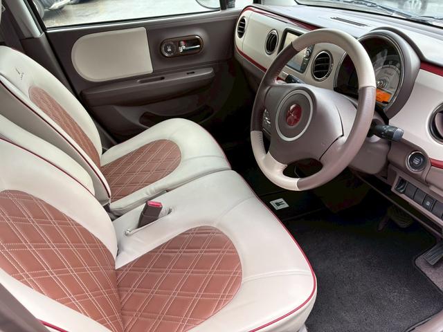 アルトラパンショコラ X SDナビ Bluetooth バックカメラ TV 革調シート スマートキー アルミホイール(51枚目)