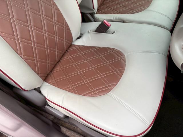 アルトラパンショコラ X SDナビ Bluetooth バックカメラ TV 革調シート スマートキー アルミホイール(53枚目)