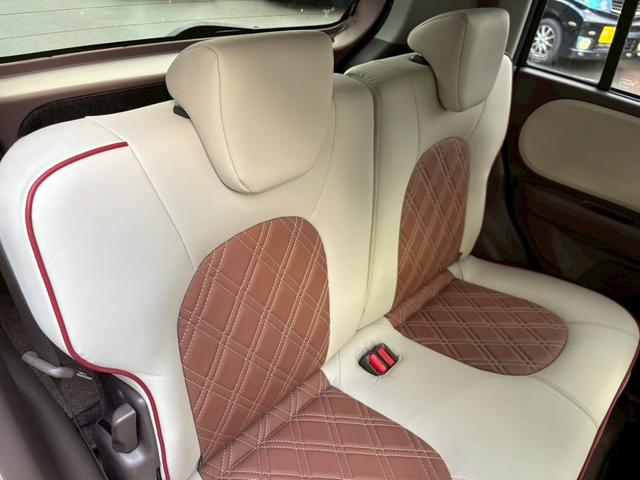 アルトラパンショコラ X SDナビ Bluetooth バックカメラ TV 革調シート スマートキー アルミホイール(61枚目)