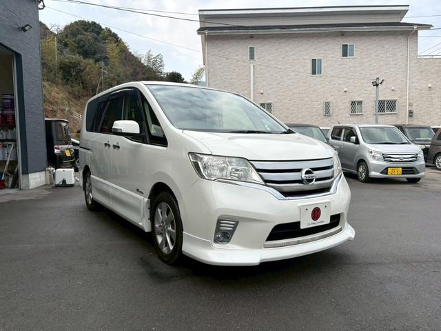 セレナ ハイウェイスター　Ｓ－ハイブリッド　エアロモード　ＳＤナビ　両側電動スライドドア　バックカメラ　ＥＴＣ　ＴＶ　スマートキー　アルミホイール（4枚目）