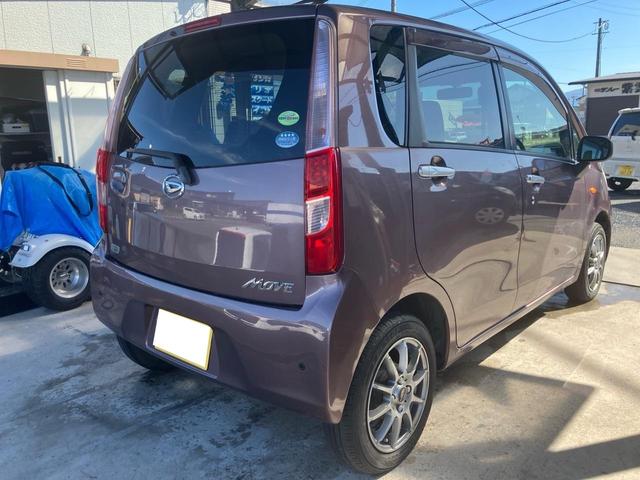ムーヴ Ｘ　ドライブレコーダー　アイドリングストップ　スマートキー　プッシュスタート　衝突安全ボディ　盗難防止システム　フルフラット（14枚目）