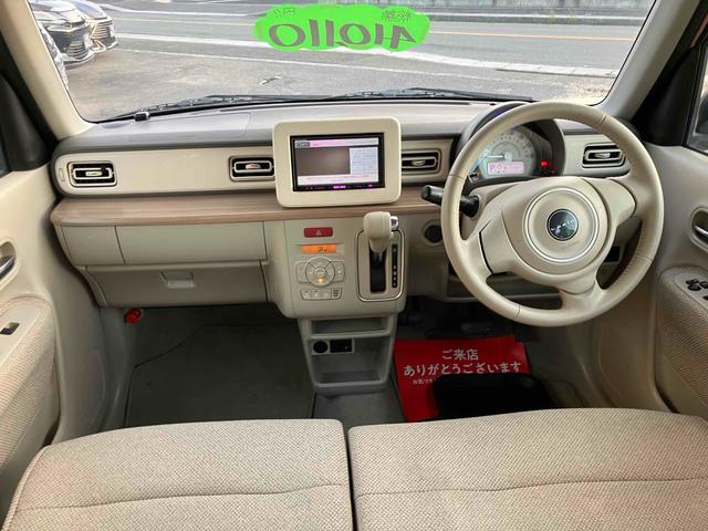 アルトラパン X バックカメラ ナビ TV 衝突被害軽減システム オートライト HID スマートキー アイドリングストップ 電動格納ミラー シートヒーター ベンチシート CVT 盗難防止システム ABS ESC(2枚目)