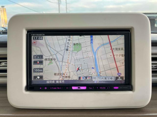 アルトラパン X バックカメラ ナビ TV 衝突被害軽減システム オートライト HID スマートキー アイドリングストップ 電動格納ミラー シートヒーター ベンチシート CVT 盗難防止システム ABS ESC(4枚目)