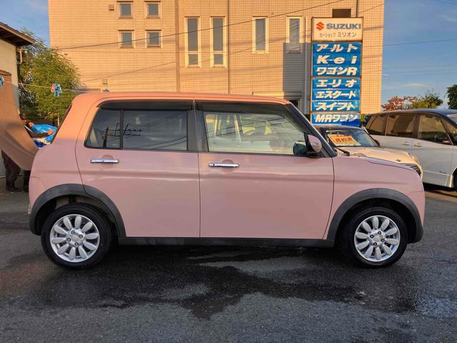 アルトラパン X バックカメラ ナビ TV 衝突被害軽減システム オートライト HID スマートキー アイドリングストップ 電動格納ミラー シートヒーター ベンチシート CVT 盗難防止システム ABS ESC(14枚目)