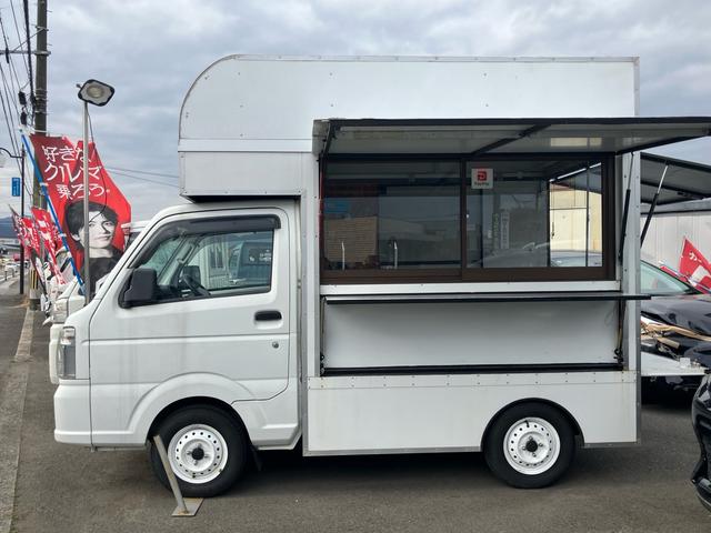 キャリイトラック 　特装ベース車　キッチンカー　シンク付　調理スペース有　換気扇　キーレスエントリー（9枚目）