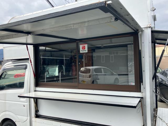 キャリイトラック 　特装ベース車　キッチンカー　シンク付　調理スペース有　換気扇　キーレスエントリー（11枚目）