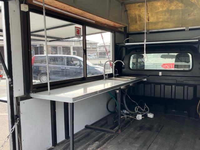 キャリイトラック 　特装ベース車　キッチンカー　シンク付　調理スペース有　換気扇　キーレスエントリー（14枚目）