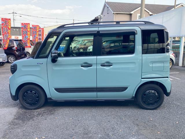 スペーシアギア ハイブリッドXZ 衝突軽減ブレーキ 車線逸脱アラート クリアランスソナー デュアルスイッチ付き両側PW シートバックテーブル サンシェード リアシーリングファン シートヒーター フォグランプ スマートキー(5枚目)