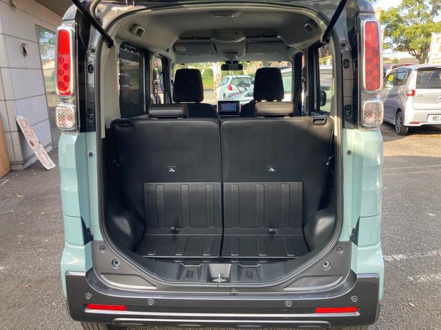 スペーシアギア ハイブリッドXZ 衝突軽減ブレーキ 車線逸脱アラート クリアランスソナー デュアルスイッチ付き両側PW シートバックテーブル サンシェード リアシーリングファン シートヒーター フォグランプ スマートキー(32枚目)