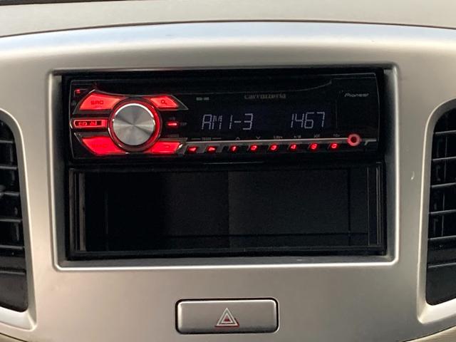 ワゴンＲ ＦＸリミテッド　カロッツェリアＣＤデッキ　プッシュエンジンスタート　スマートキー　電格ドアミラーウィンカー　革巻きステアリング　ＥＴＣ　助手席収納ＢＯＸ　ベンチシート（7枚目）