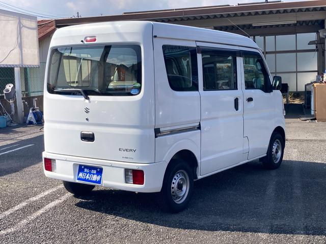 エブリイ PA デュアルブレーキサポート 車線逸脱アラート オートハイビーム クリアランスソナー ETC 両側スリドドア(4枚目)