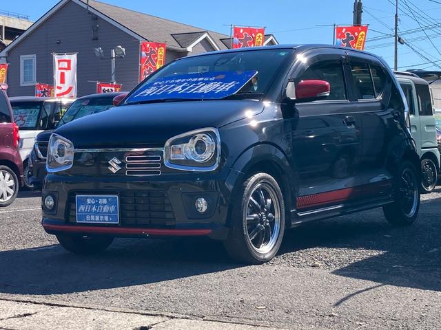 アルトターボRS ベースグレード ターボ 運転席シートヒーター 衝突軽減ブレーキ 前後ドライブレコーダー パナソニックナビ ワンセグTV Bluetooth再生 ETC ケンウッドナビ ワンセグTV 純正15インチアルミ(4枚目)