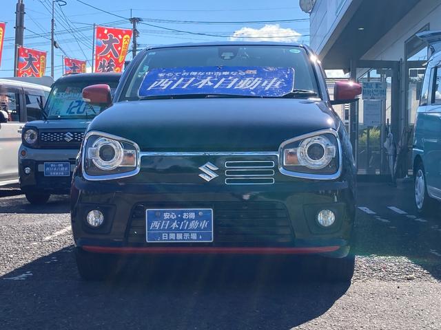 アルトターボRS ベースグレード ターボ 運転席シートヒーター 衝突軽減ブレーキ 前後ドライブレコーダー パナソニックナビ ワンセグTV Bluetooth再生 ETC ケンウッドナビ ワンセグTV 純正15インチアルミ(6枚目)