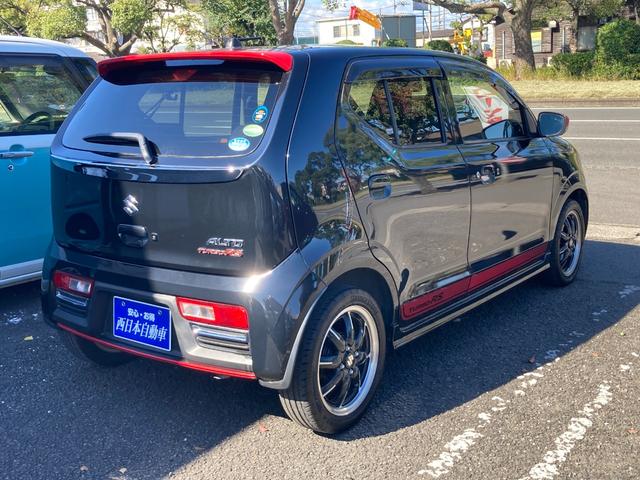 アルトターボRS ベースグレード ターボ 運転席シートヒーター 衝突軽減ブレーキ 前後ドライブレコーダー パナソニックナビ ワンセグTV Bluetooth再生 ETC ケンウッドナビ ワンセグTV 純正15インチアルミ(16枚目)