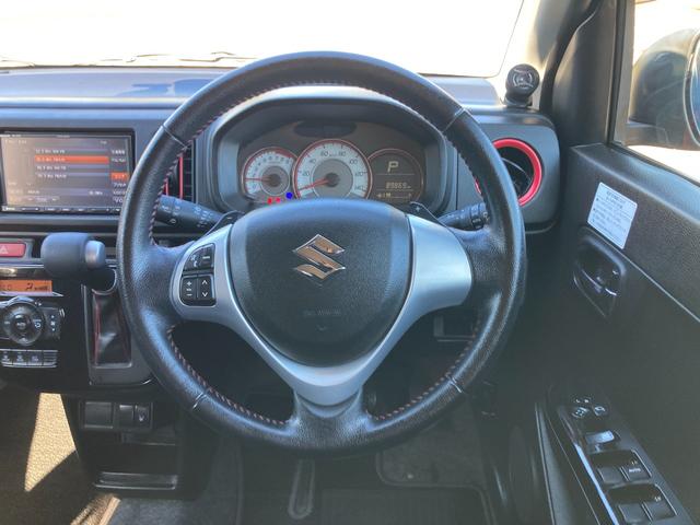 アルトターボRS ベースグレード ターボ 運転席シートヒーター 衝突軽減ブレーキ 前後ドライブレコーダー パナソニックナビ ワンセグTV Bluetooth再生 ETC ケンウッドナビ ワンセグTV 純正15インチアルミ(21枚目)