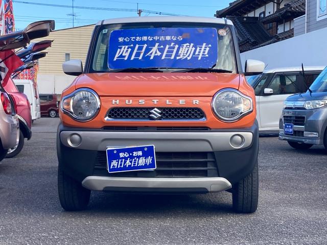 ハスラー G 後期モデル レーダーブレーキサポート 前席シートヒーター ETC プッシュエンジンスタート スマートキー ケンウッドナビ ワンセグTV Bluetooth再生 アイドリングストップ(2枚目)