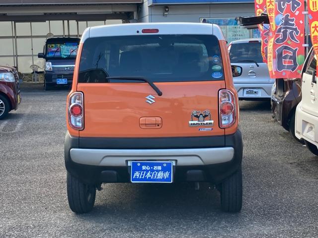 ハスラー G 後期モデル レーダーブレーキサポート 前席シートヒーター ETC プッシュエンジンスタート スマートキー ケンウッドナビ ワンセグTV Bluetooth再生 アイドリングストップ(4枚目)