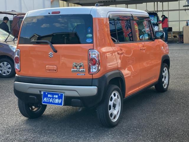 ハスラー G 後期モデル レーダーブレーキサポート 前席シートヒーター ETC プッシュエンジンスタート スマートキー ケンウッドナビ ワンセグTV Bluetooth再生 アイドリングストップ(5枚目)