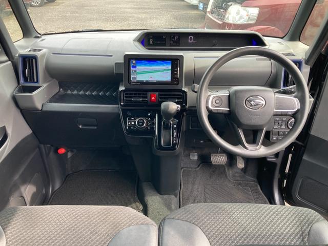 タント カスタムX センターピラーレス スーパースライドシート 衝突軽減ブレーキ 車線逸脱アラート クリアランスソナー ウェルカムオープンドア デュアルスイッチ付き両側パワースライドドア サンシェード USBポート(6枚目)