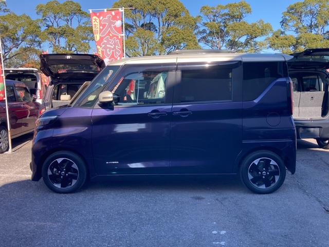 ルークス ハイウェイスター　Ｘ　プロパイロットエディション　純正９インチナビ　フルセグ　アラウンドビューモニター　リアシーリングファン　シートバックテーブル　衝突軽減　ワンオーナー　両側パワースライドドア　ＬＥＤヘッドライト　ＥＴＣ２．０　ワンオーナー（5枚目）