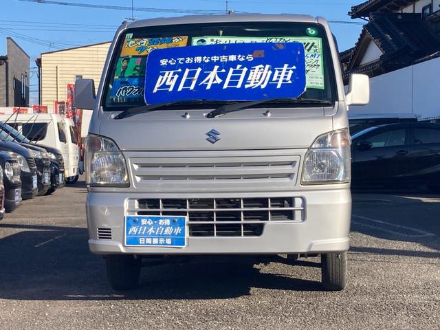 キャリイトラック ＫＣエアコン・パワステ農繁仕様　４ＷＤ　５速ＭＴ車　三方開　作業灯　雨バイザー　ヘッドライトレベライザー　デフロック（2枚目）